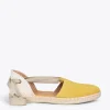 MiMaO ShopOnline ALGARVE – Espadrilles Plates Pour Femme JAUNE 22