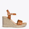 MiMaO ShopOnline OASIS – Espadrilles à Tige Tressée CAMEL 23