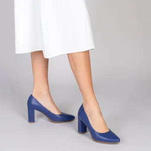 MiMaO ShopOnline URBAN SOIRÉE – Chaussures à Talon Haut En Cuir Nappa BLEU 19