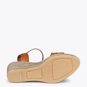 MiMaO ShopOnline OASIS – Espadrilles à Tige Tressée CAMEL 16