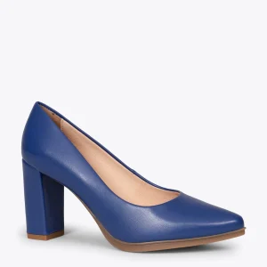 MiMaO ShopOnline URBAN SOIRÉE – Chaussures à Talon Haut En Cuir Nappa BLEU 15