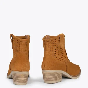 MiMaO ShopOnline HOUSTON –Bottines Western CAMEL 13