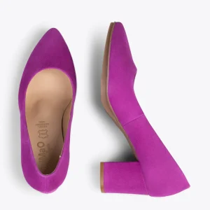 MiMaO ShopOnline URBAN S – Chaussures à Talon Moyen En Daim VIOLET 11