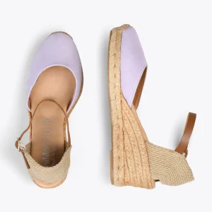 MiMaO ShopOnline ALTEA – Espadrilles à Talon Moyen MAUVE 10