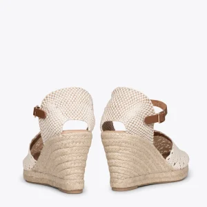 MiMaO ShopOnline IBIZA – Espadrilles En Crochet BEIGE 13