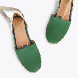 MiMaO ShopOnline ALGARVE – Espadrilles Plates Pour Femme VERT 11