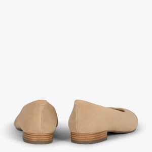 MiMaO ShopOnline MARIE – Chaussures à Talon Bas Et Bout Fin SABLE 13