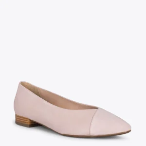 MiMaO ShopOnline MARIE – Chaussures à Talon Bas Et Bout Fin NUDE 15