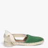 MiMaO ShopOnline ALGARVE – Espadrilles Plates Pour Femme VERT 22