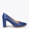 MiMaO ShopOnline URBAN SOIRÉE – Chaussures à Talon Haut En Cuir Nappa BLEU 25