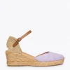 MiMaO ShopOnline ALTEA – Espadrilles à Talon Moyen MAUVE 25