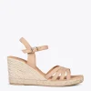 MiMaO ShopOnline HOYAMBRE – Sandales à Talon Compensé En Jute NUDE 23