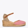 MiMaO ShopOnline ALTEA – Espadrilles à Talon Moyen ROSE 20