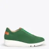 MiMaO ShopOnline FLY – Chaussures Décontractées à Talon Compensé VERT 23