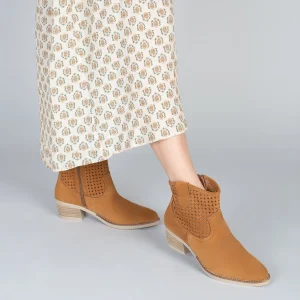 MiMaO ShopOnline HOUSTON –Bottines Western CAMEL 19