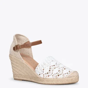 MiMaO ShopOnline IBIZA – Espadrilles En Crochet BLANC 15