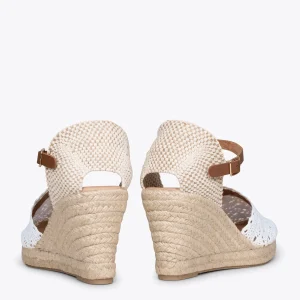 MiMaO ShopOnline IBIZA – Espadrilles En Crochet BLANC 13