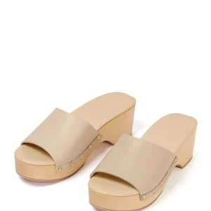 AEYDE Sabots Bobbie Cuir Beige 12