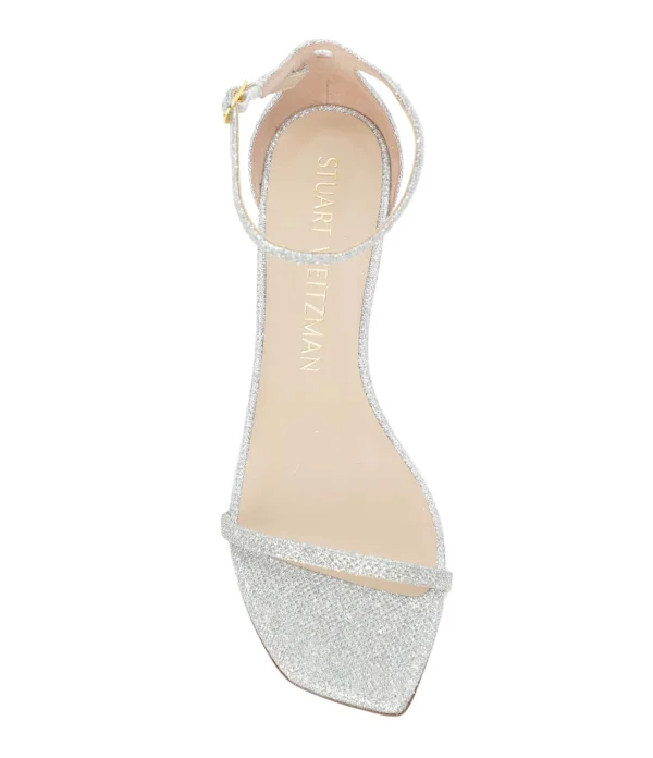 STUART WEITZMAN Sandales Nudistcurve 50 Cristal 3