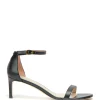 STUART WEITZMAN Sandales Nunakedstraight 60 Cuir Noir 37